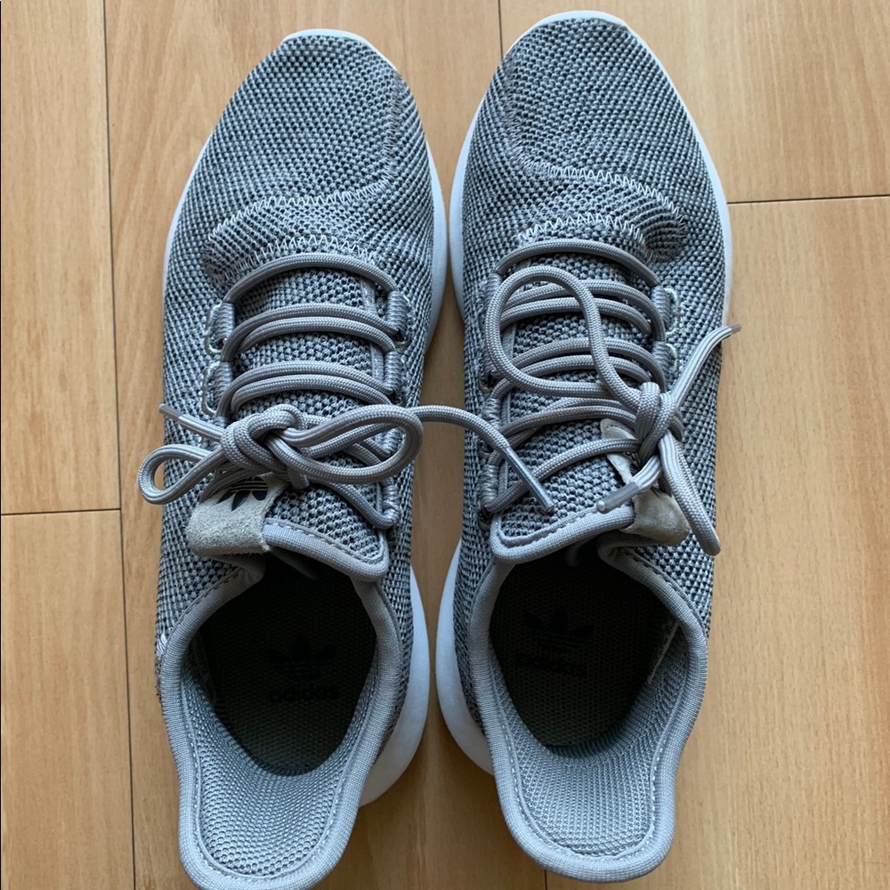 •Adidas• Tubular Gray Shoes